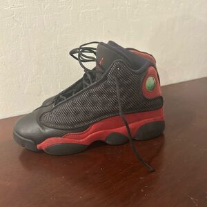 Jordan 13 Retro Bred 2012 Beaters Red Black Pre-Owned Y2K Streetwear Size 7
